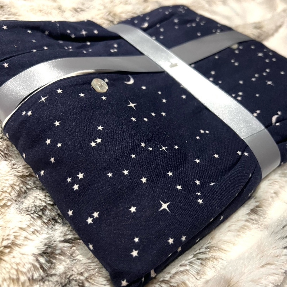 Alfani Navy and White Star Pajama Set NWT Medium - Picture 3 of 4